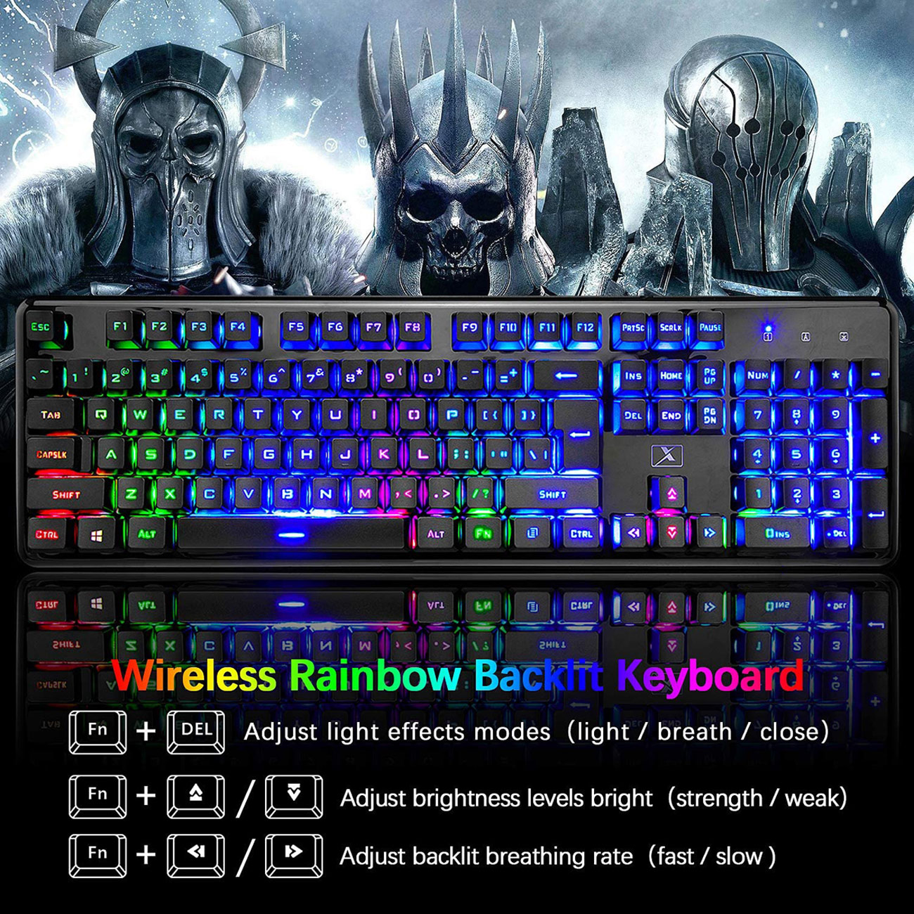 Dongguan Li Hao Hardware Tech Co., Ltd Wireless Gaming Keyboard Mouse Combo